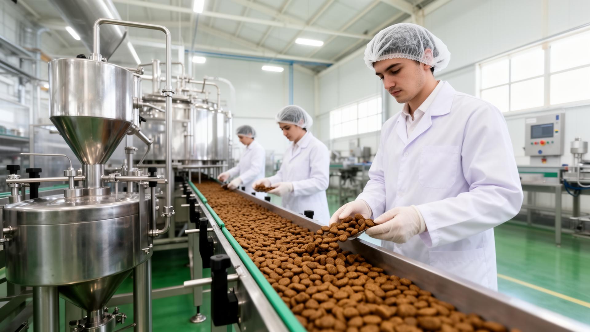 O'zbekistondagi Steppe Nutrition zavodida uy hayvonlari ozuqasi ishlab chiqarish liniyasi